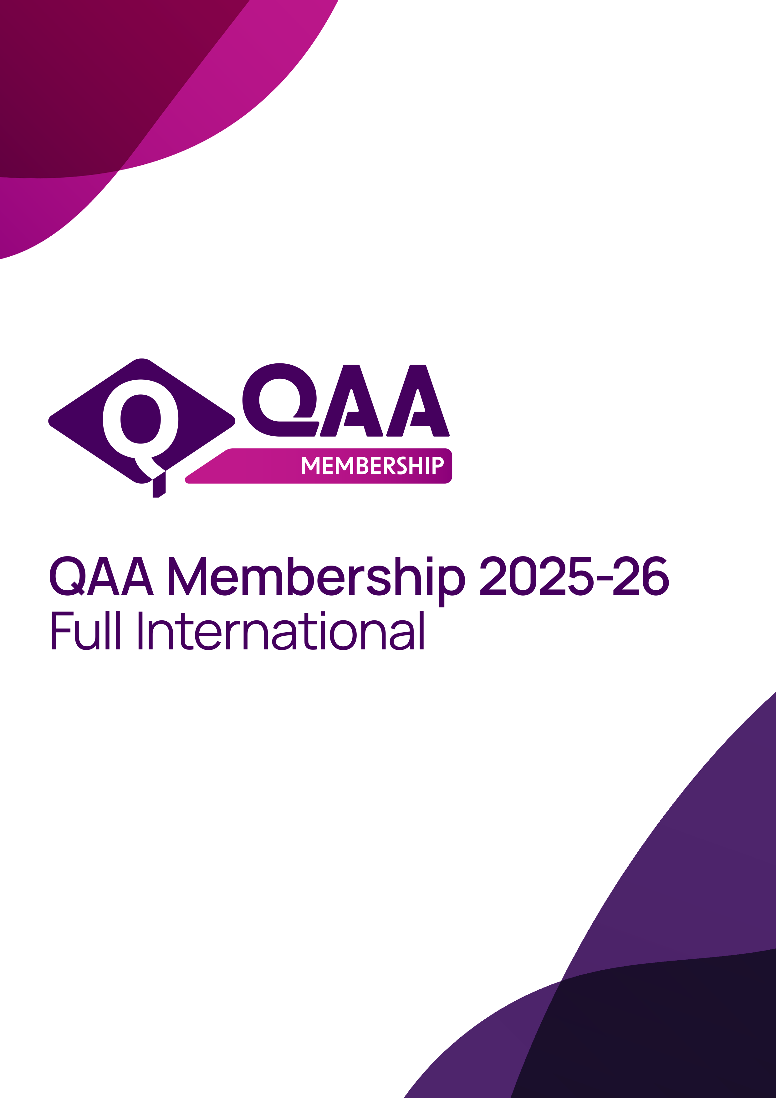 Membership thumbnail - Full International