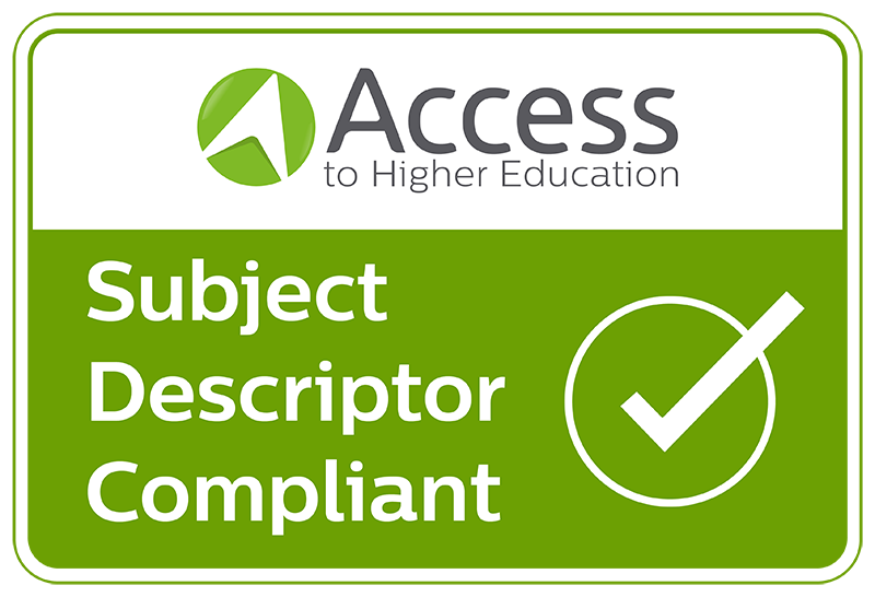 Subject Descriptor Compliant badge ""