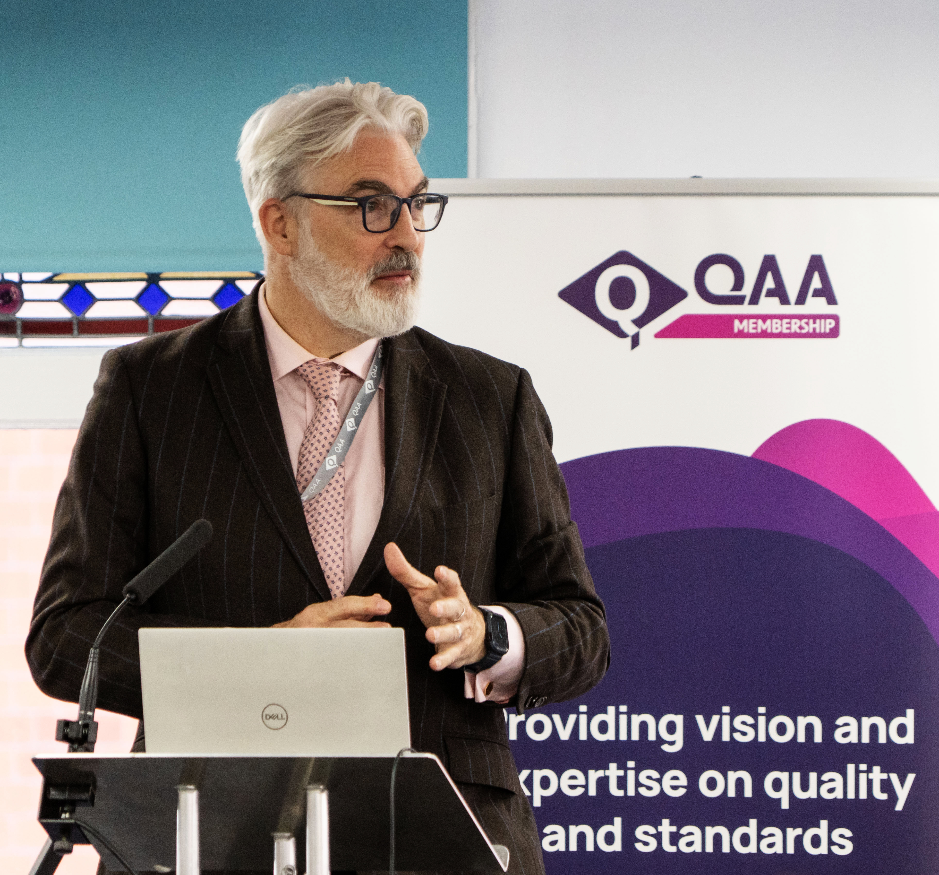 Presentation at a QAA event