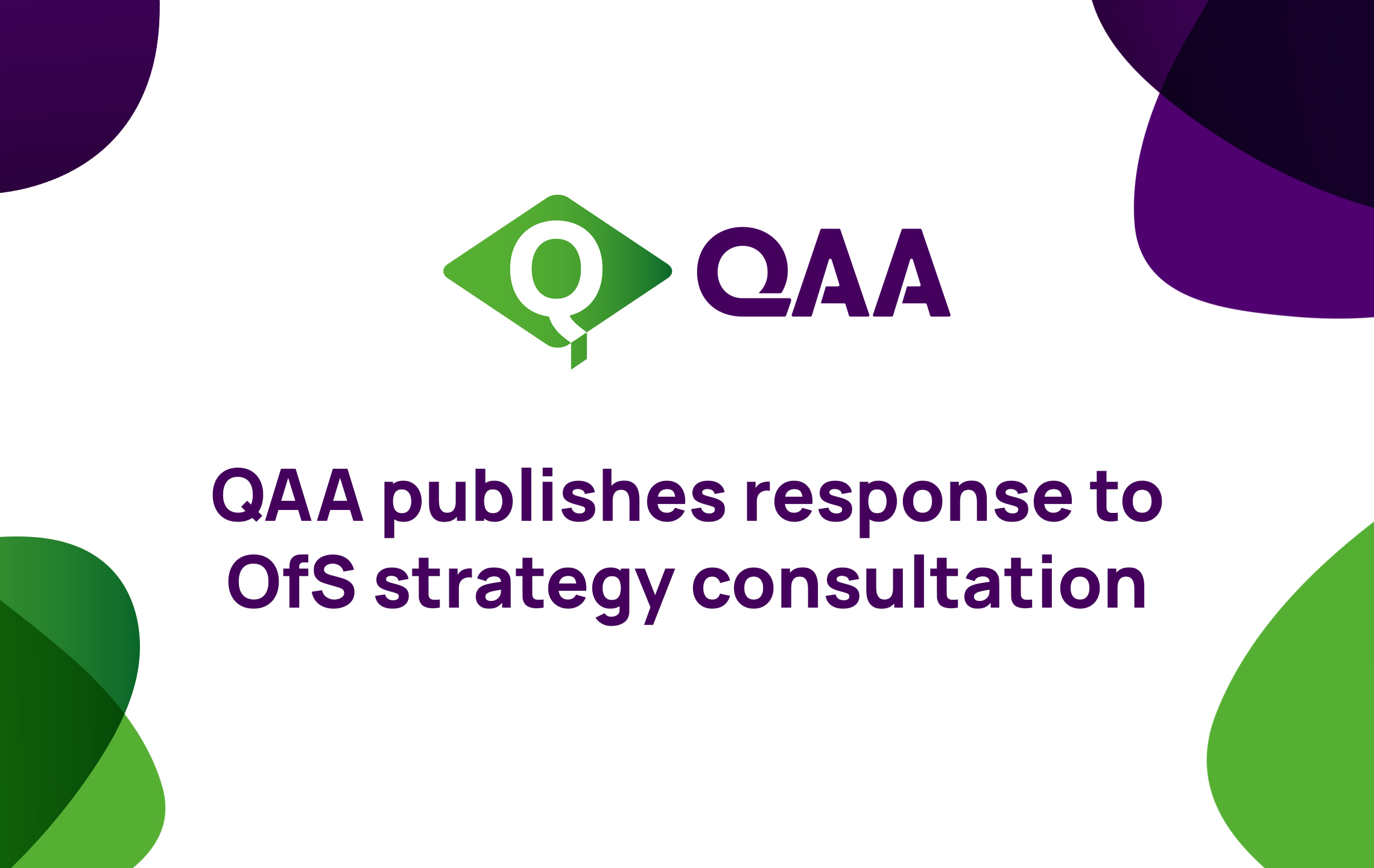 QAA publishes response to OfS strategy consultation